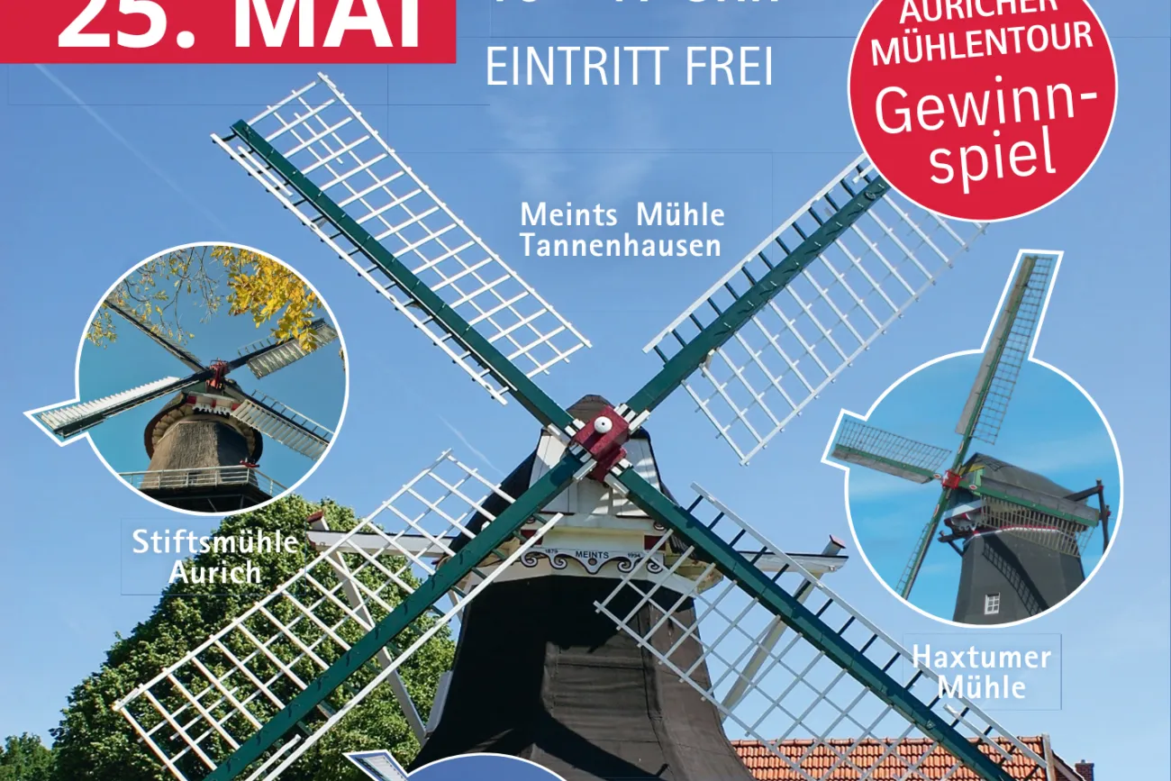 Hauptbild der Veranstaltung Deutscher Mühlentag