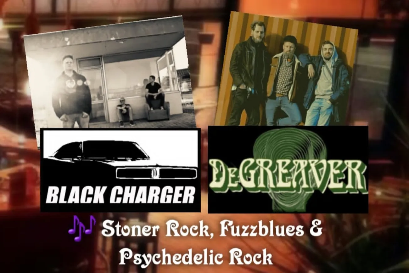 Hauptbild der Veranstaltung Stoner Rock mit Black Charger + DeGreaver im Grusy