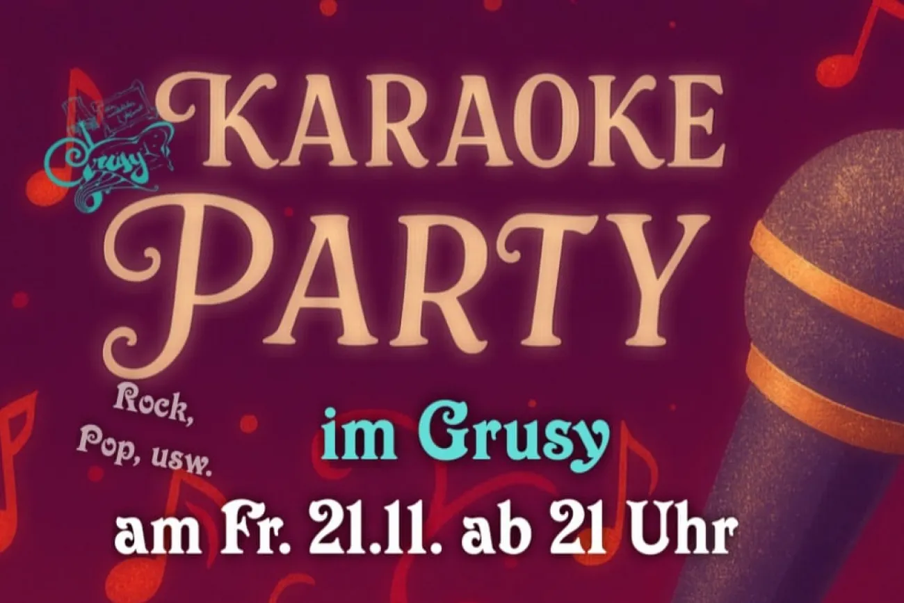 Hauptbild der Veranstaltung Karaoke im Grusy