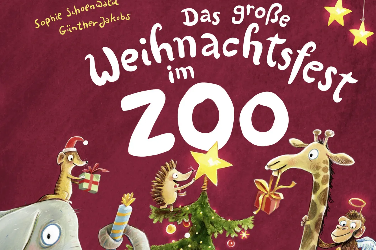 Hauptbild der Veranstaltung Bilderbuchkino - Das große Weihnachtsfest im Zoo