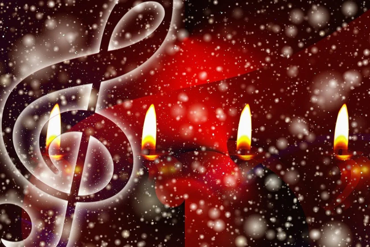 Hauptbild der Veranstaltung Adventssingen im Hüttendorf