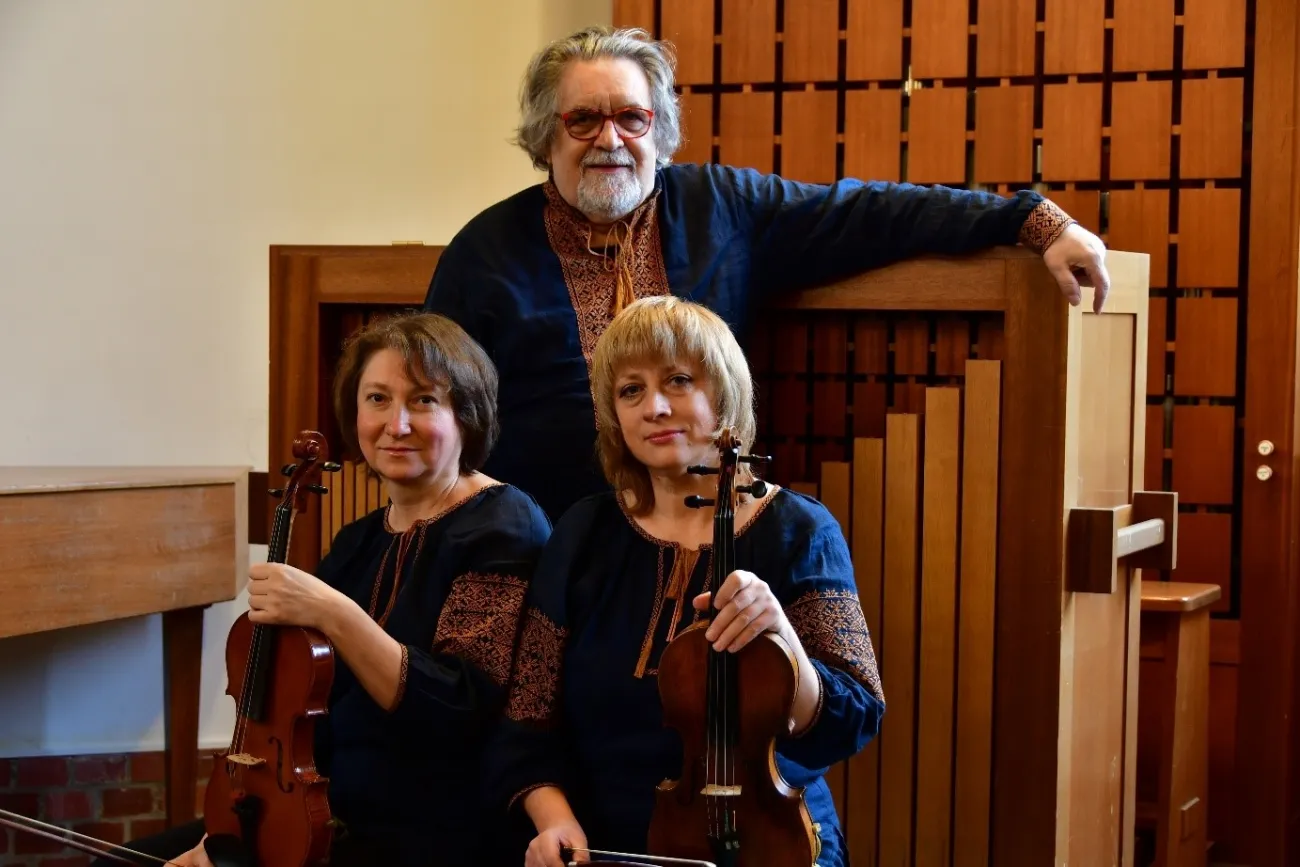 Hauptbild der Veranstaltung Konzert mit Prof. Benninghoff und dem Kiever Orgeltrio
