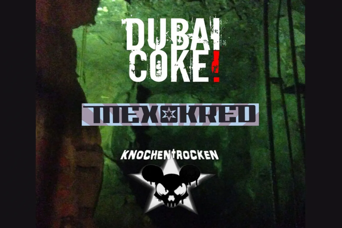 Hauptbild der Veranstaltung Punk-Live-Konzert in der Szenerie mit Dubai Coke, Knochentrocken und Mexokred