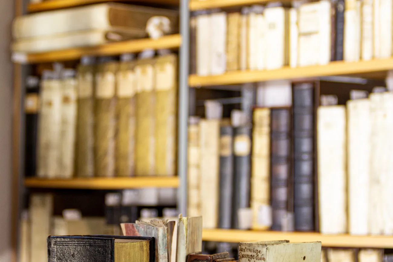 Hauptbild der Veranstaltung &quot;Wertvolle 90 Minuten“ – eine Führung durch die Bibliothek des Mariengymnasiums in Jever