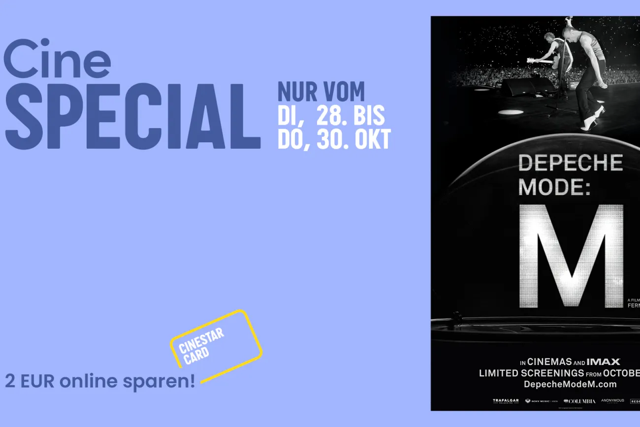 Hauptbild der Veranstaltung Depeche Mode: M – CineSpecial