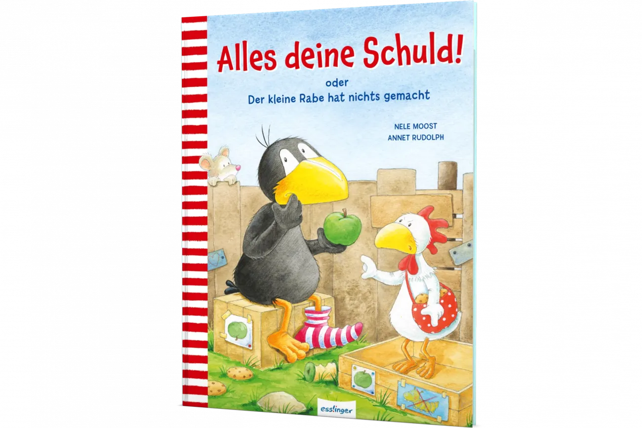 Hauptbild der Veranstaltung Bilderbuchkino - Alles deine Schuld oder: Der kleine Rabe Socke hat nichts gemacht