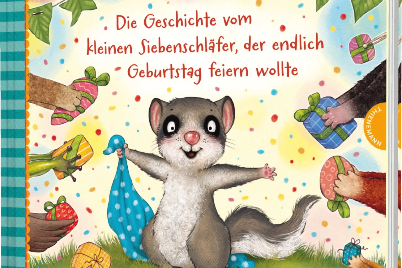 Hauptbild der Veranstaltung Bilderbuchkino - Die Geschichte vom kleinen Siebenschläfer, der endlich Geburtstag feiern wollte