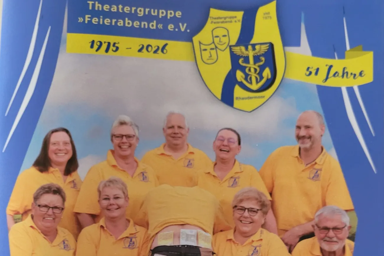 Hauptbild der Veranstaltung Theatergruppe Feierabend e.v. Rhaudermoor