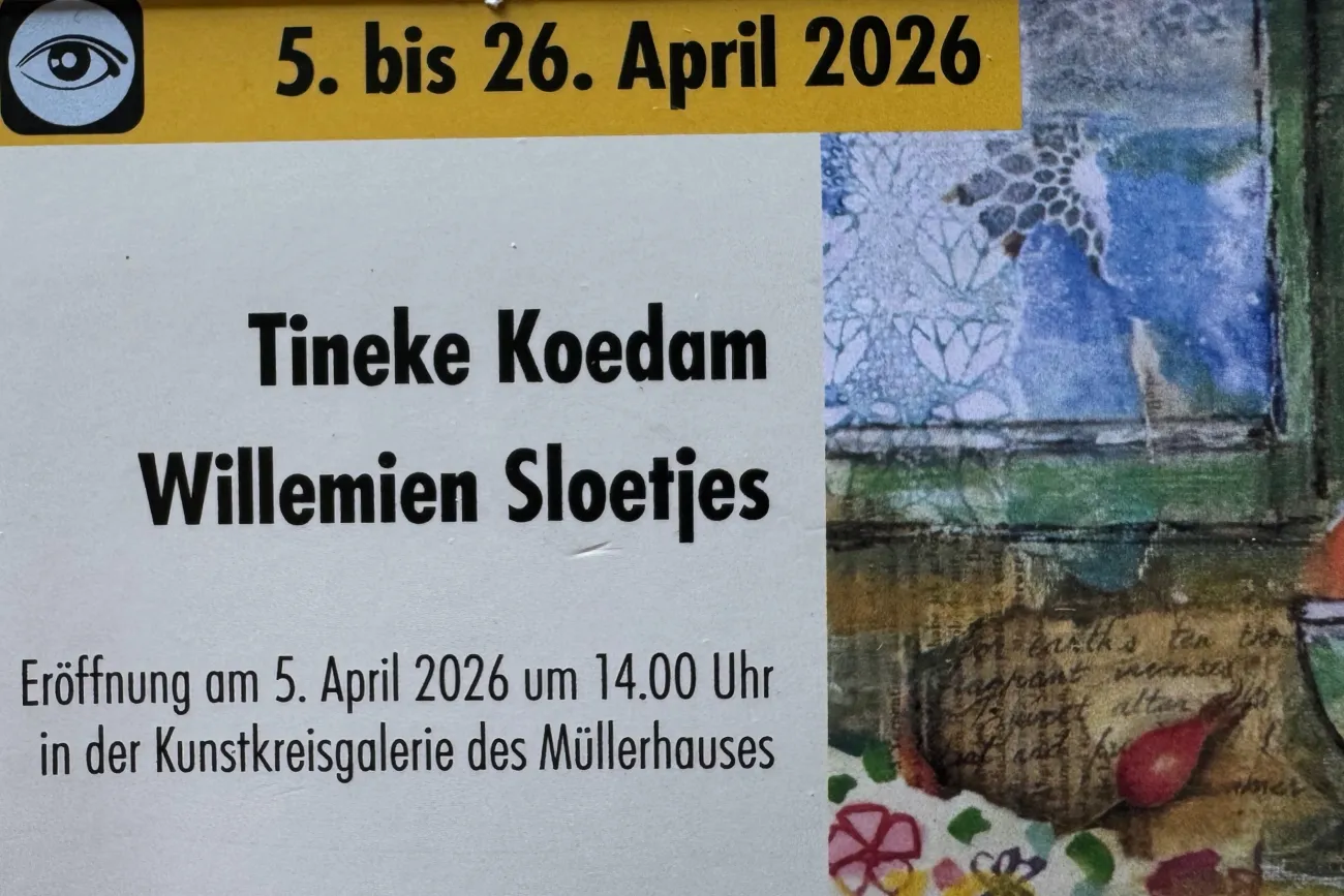 Hauptbild der Veranstaltung Ausstellung Mixed media, Malerei in Acryl und Spachteltechnik