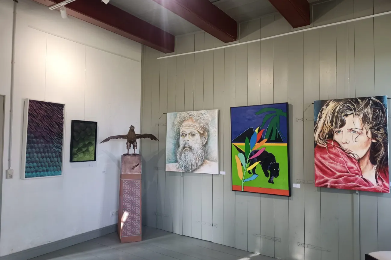 Hauptbild der Veranstaltung 1. Mitgliederausstellung im Müllerhaus