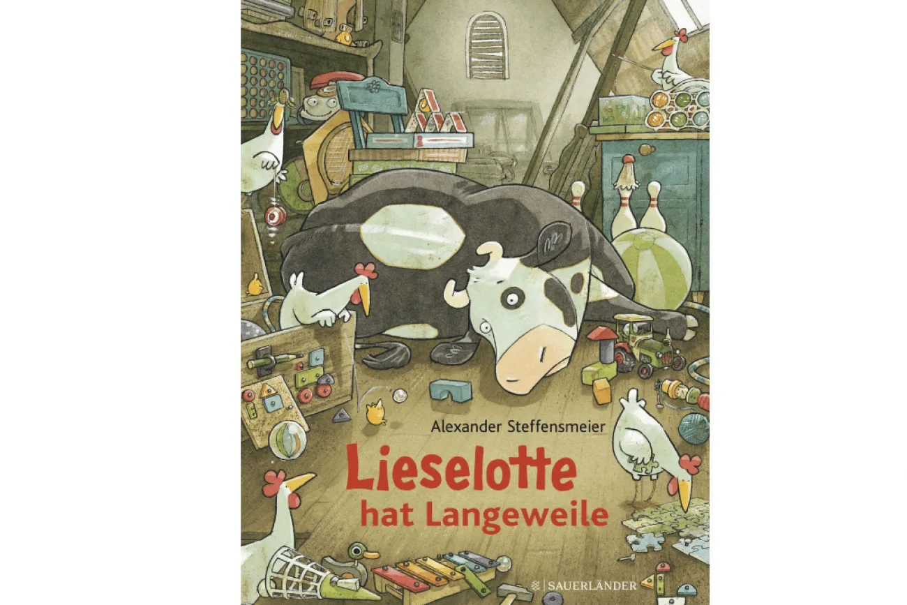 Hauptbild der Veranstaltung Bilderbuchkino - Lieselotte hat Langeweile