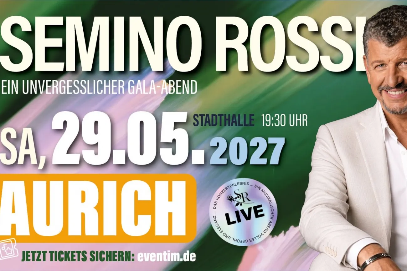 Hauptbild der Veranstaltung Semino Rossi Galaabend in Aurich