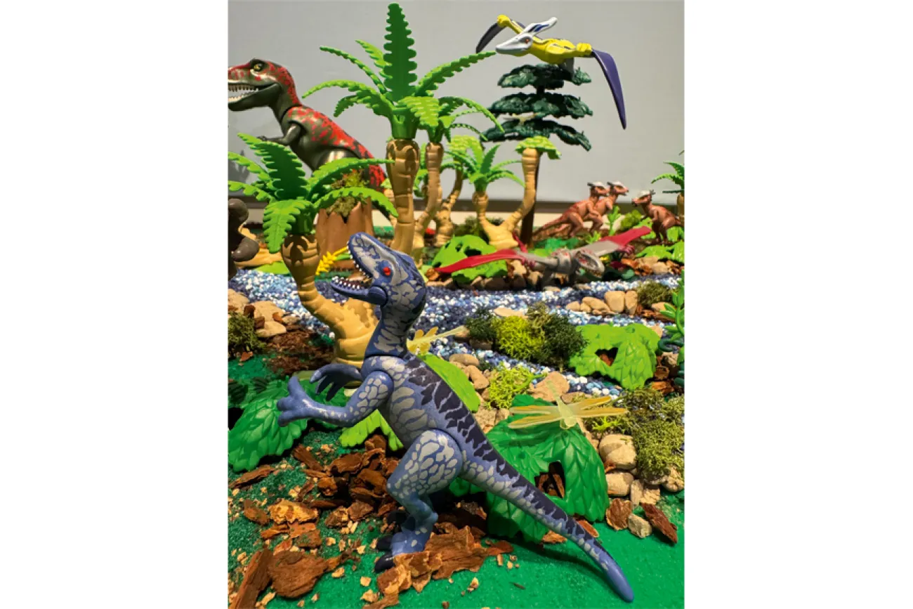 Hauptbild der Veranstaltung Vortrag: Playmobil trifft Geschichte - eine spannende Reise durch die Zeit! Mit Dr. Christopher M. Galler