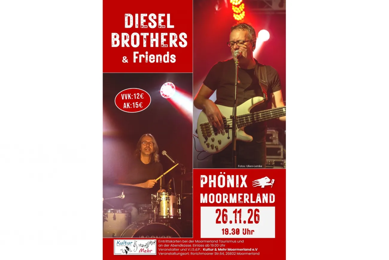 Hauptbild der Veranstaltung Diesel Brothers &amp; Friends