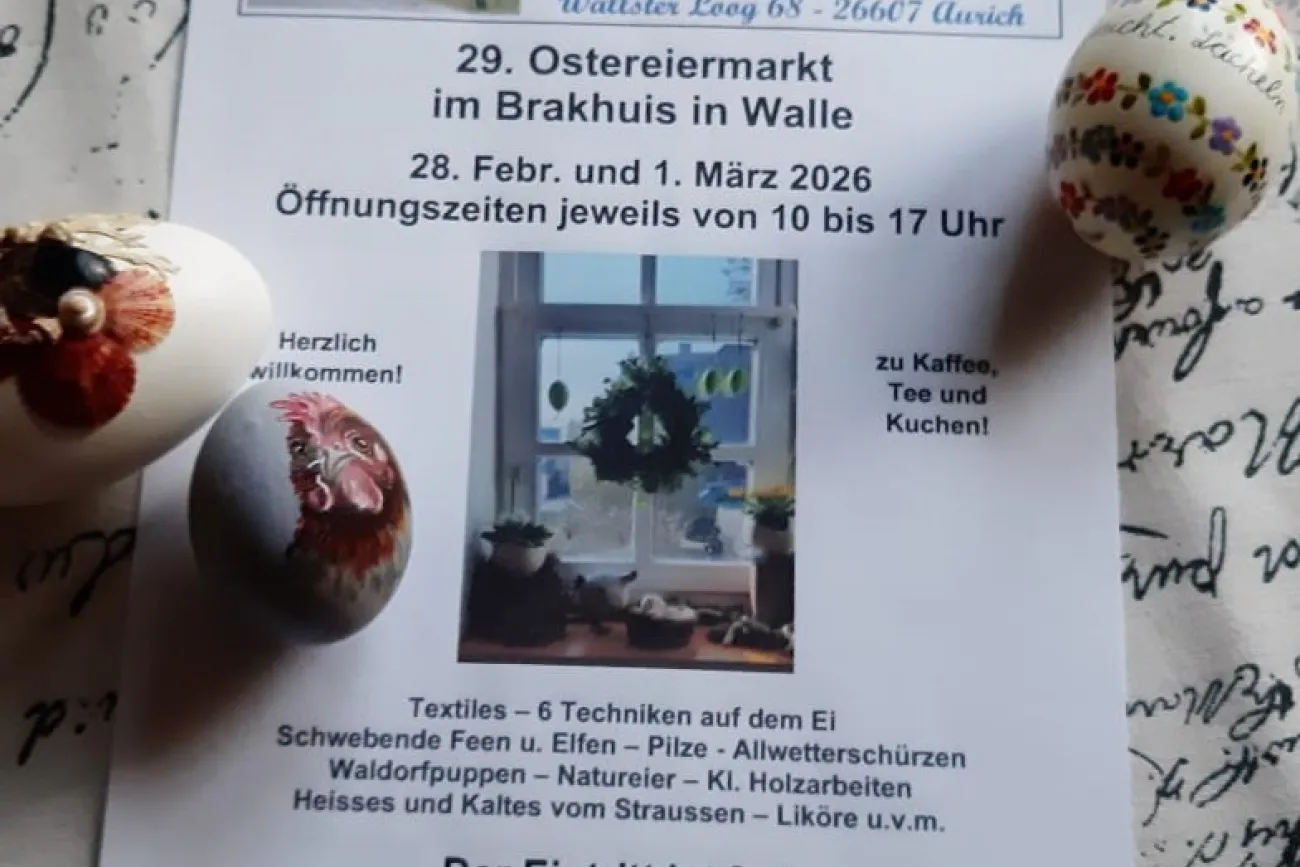 Hauptbild der Veranstaltung 29. Ostereiermarkt 