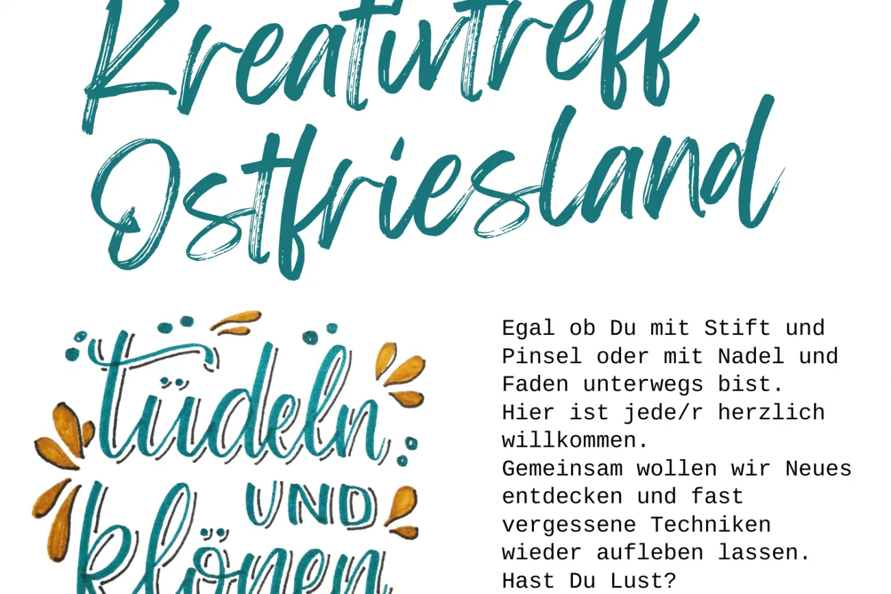 Hauptbild der Veranstaltung Tüdeln und Klönen Kreativtreffen