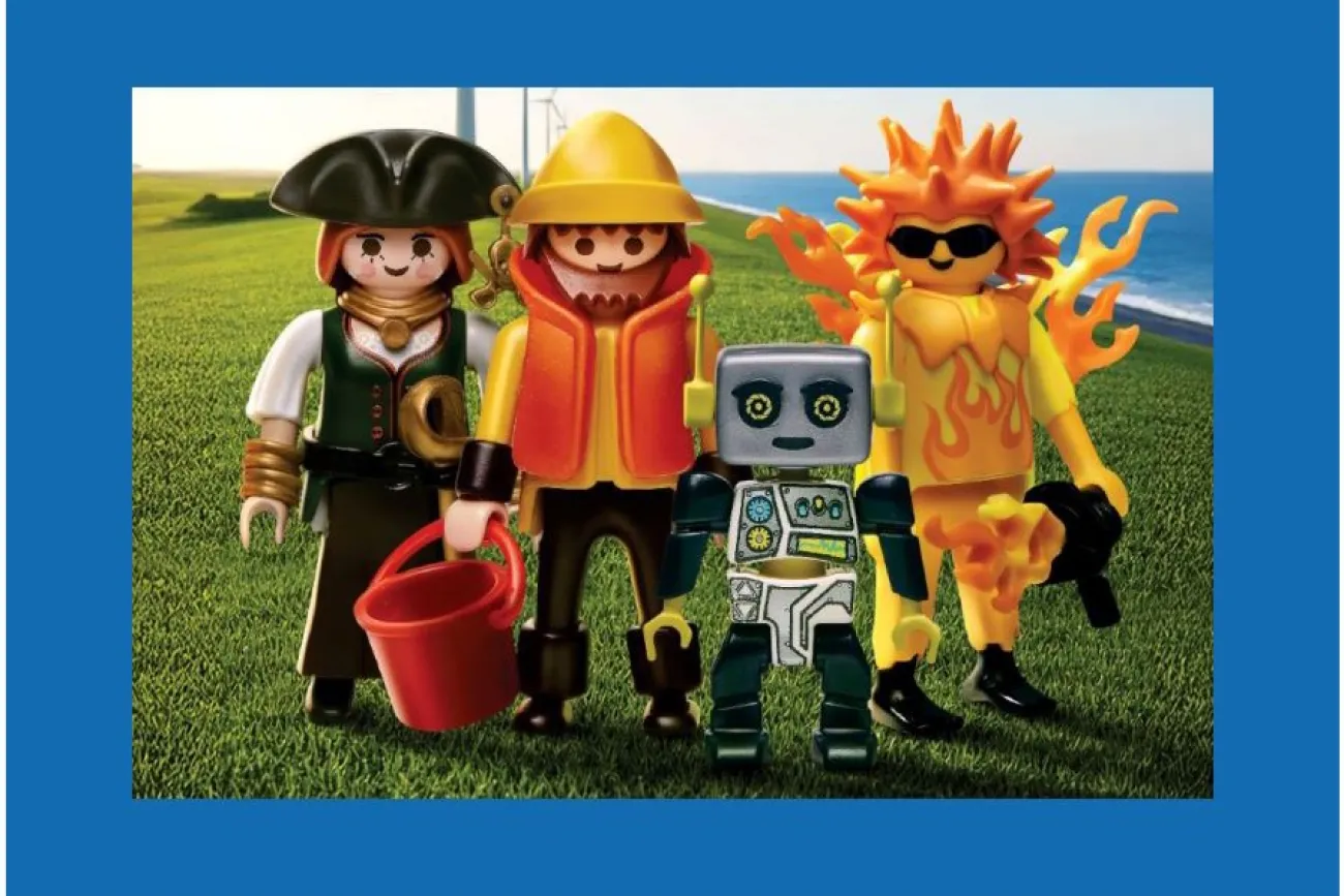 Hauptbild der Veranstaltung Baue deine Welt mit Playmobil - Sonderausstellung