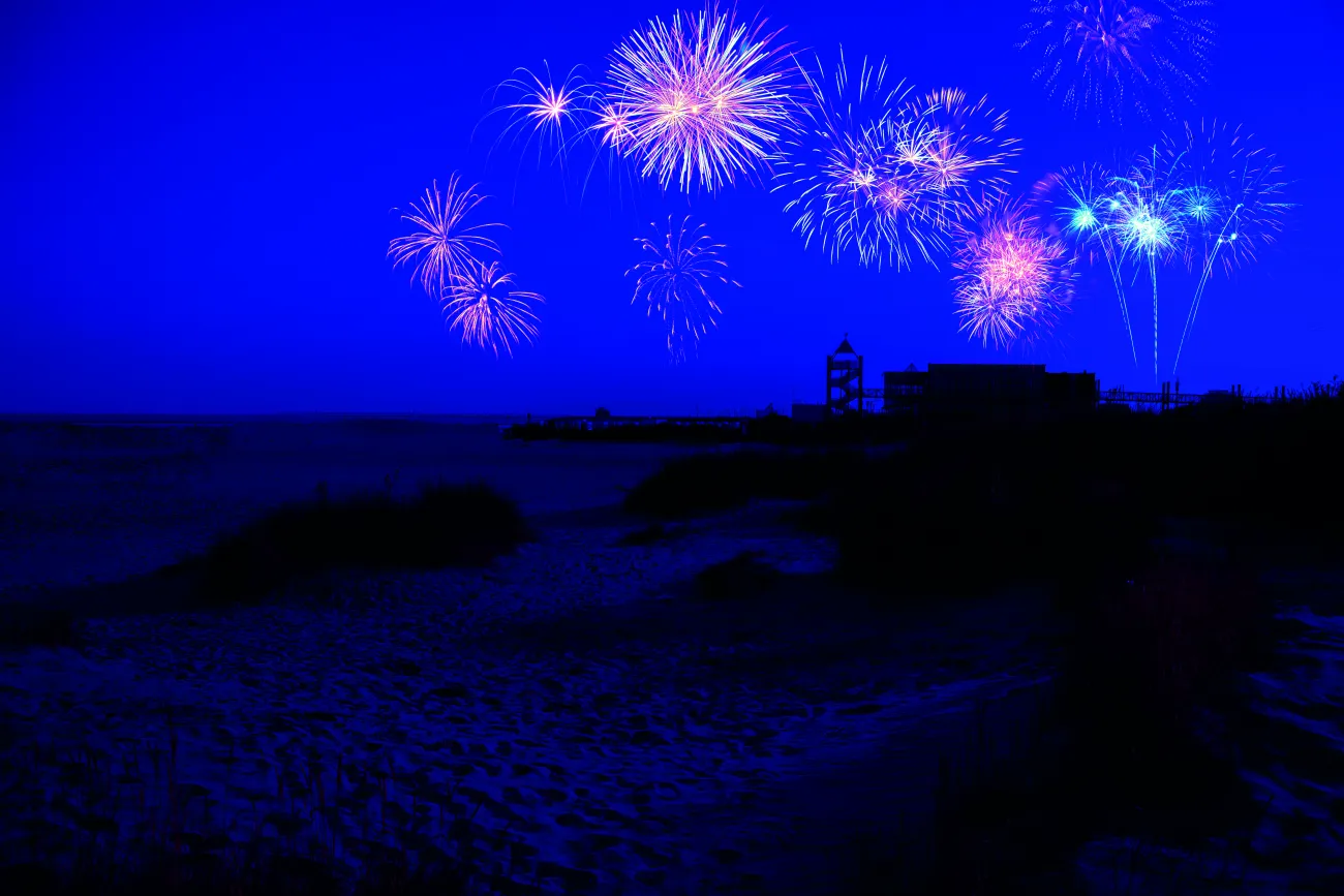 Hauptbild der Veranstaltung Open Air Silvesterparty am Meer