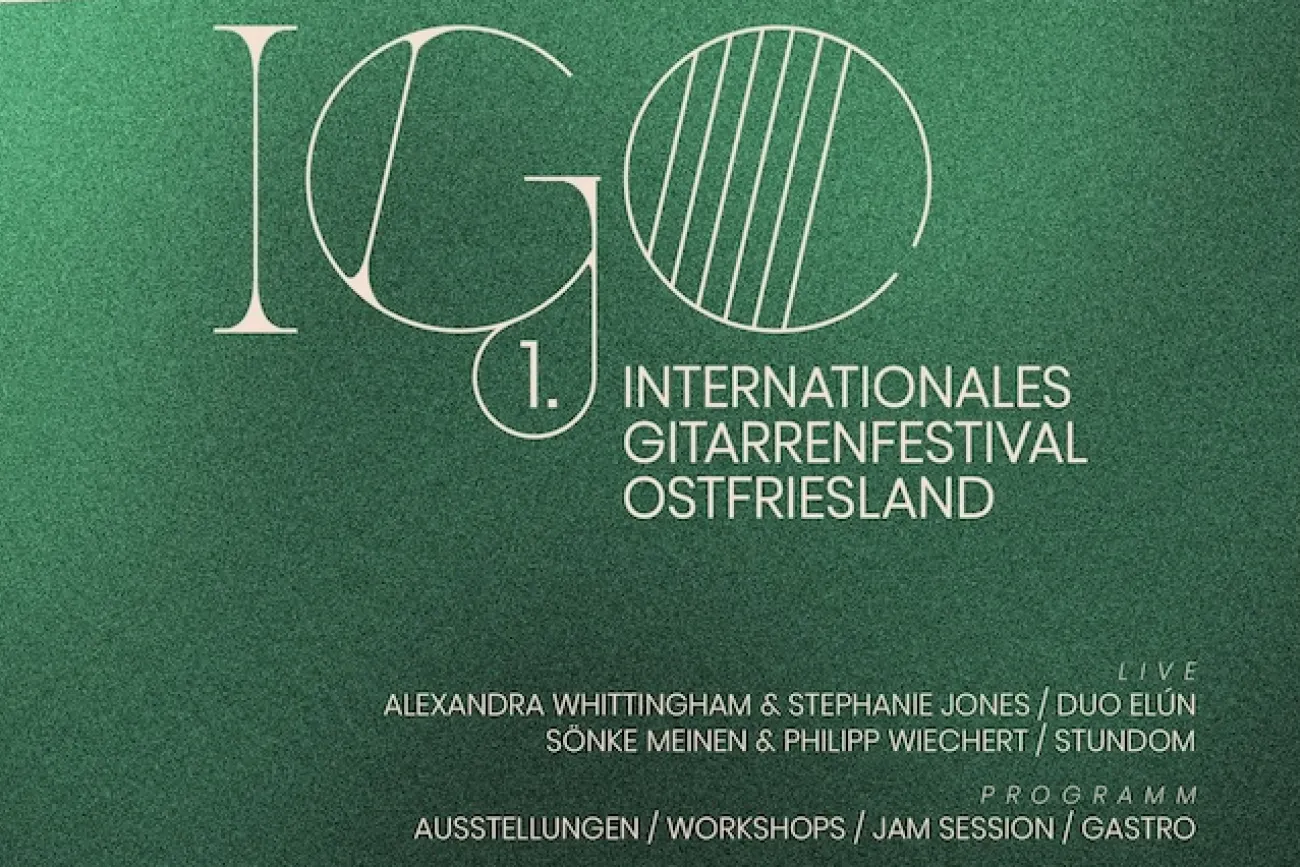 1. Internationales Gitarrenfestival Ostfriesland