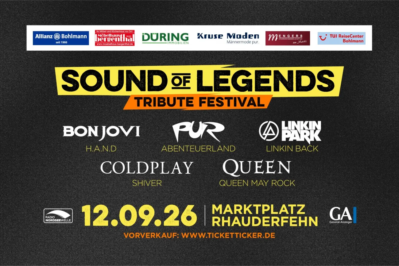 Hauptbild der Veranstaltung Sound of Legends - Tribute Festival