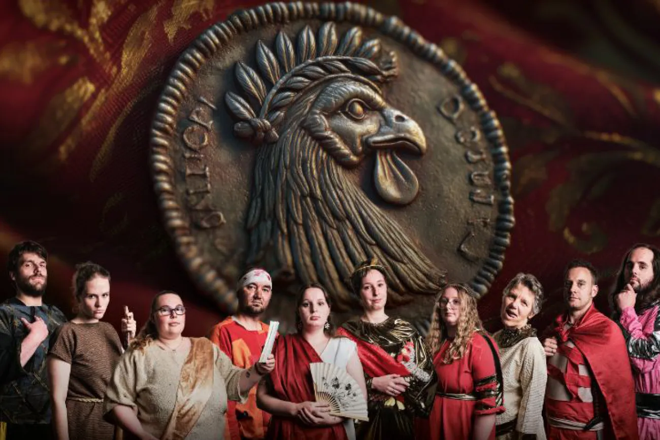 Hauptbild der Veranstaltung Theatergruppe Augenzwinkern präsentiert: Romulus der Große
