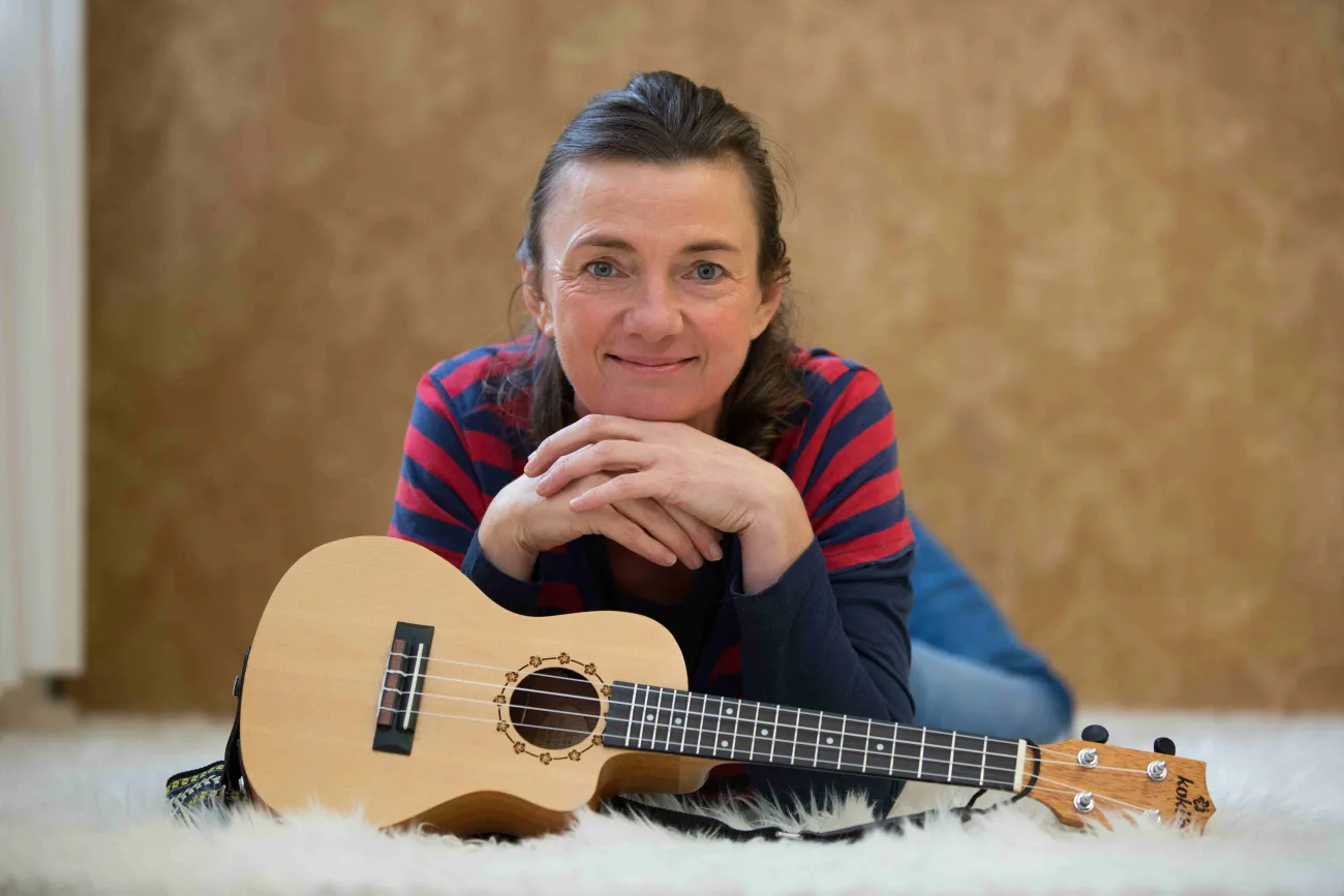 Hauptbild der Veranstaltung Ukulele-Workshop: „Freude im Winter“ – Astrid Hauke
