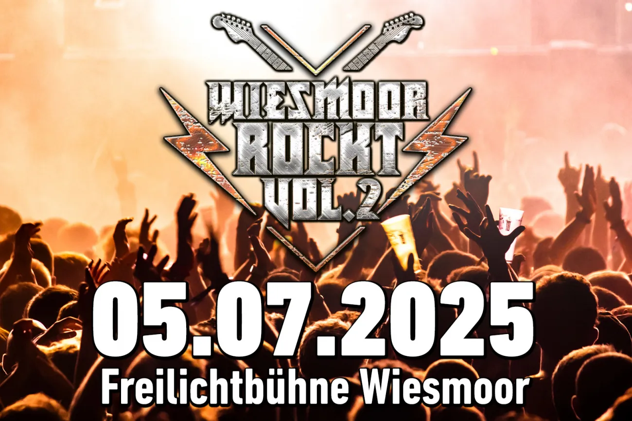 Hauptbild der Veranstaltung Wiesmoor Rockt! Vol. 2