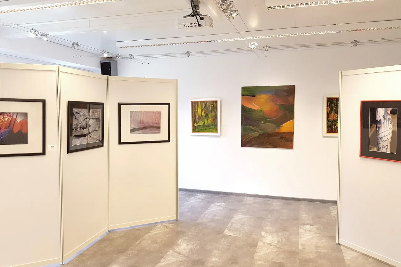 Der Ausstellungsraum des OKK in der Peldemühle zu Wittmund