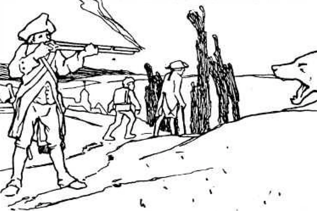 Der Wolf und der Mensch, Otto Ubbelohde