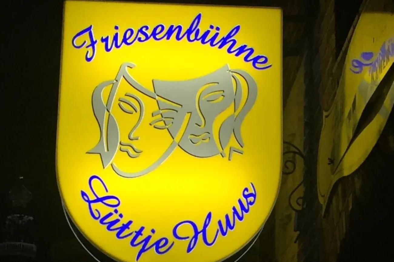 Beschilderung des Lüttje Huus'