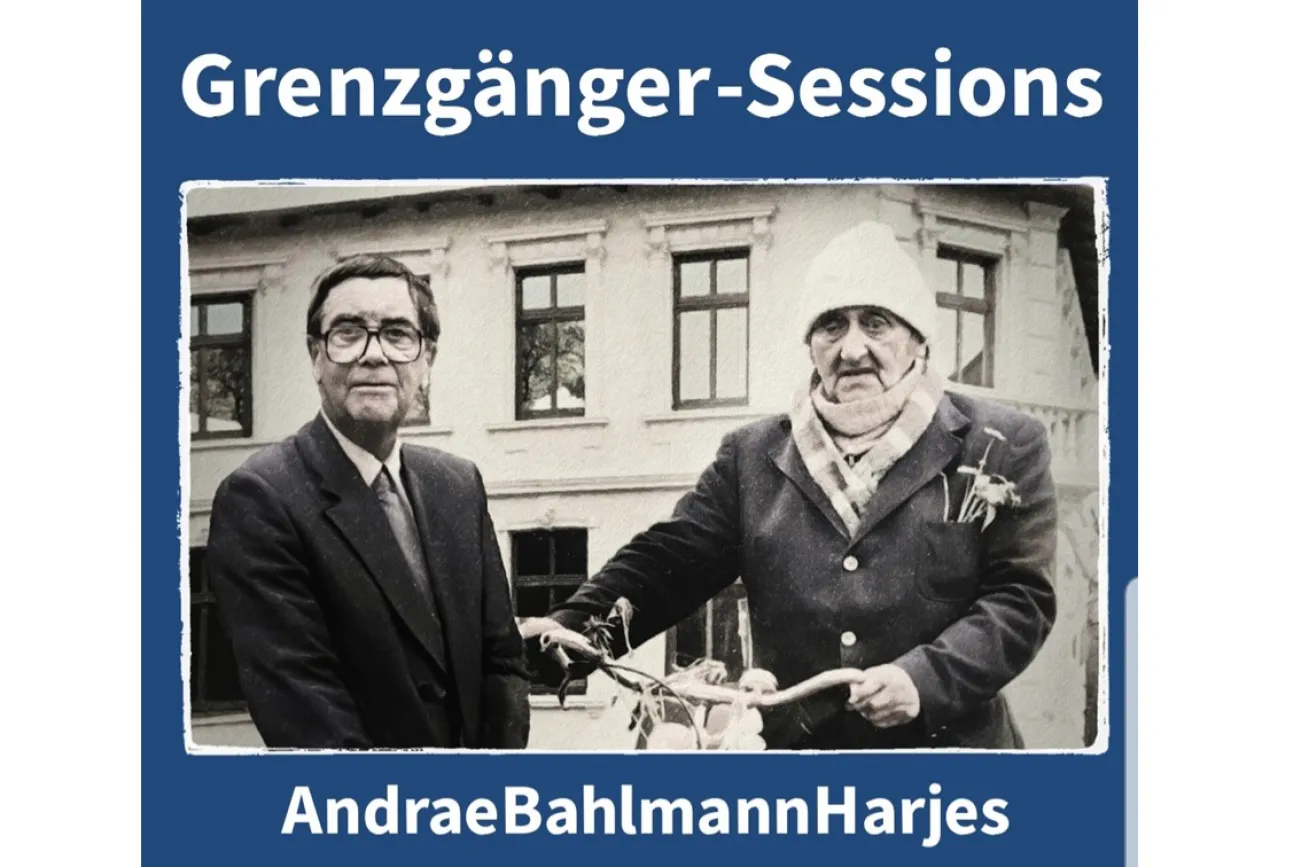 Oswald Andrae und Fritz Levy (Foto: Friedel Muders)