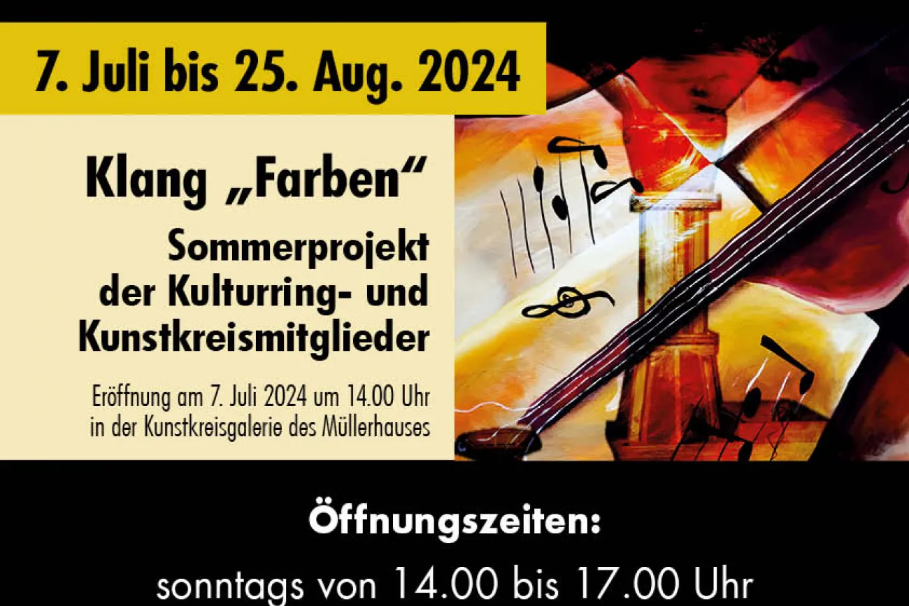 Ausstellung Klang "Farben"
