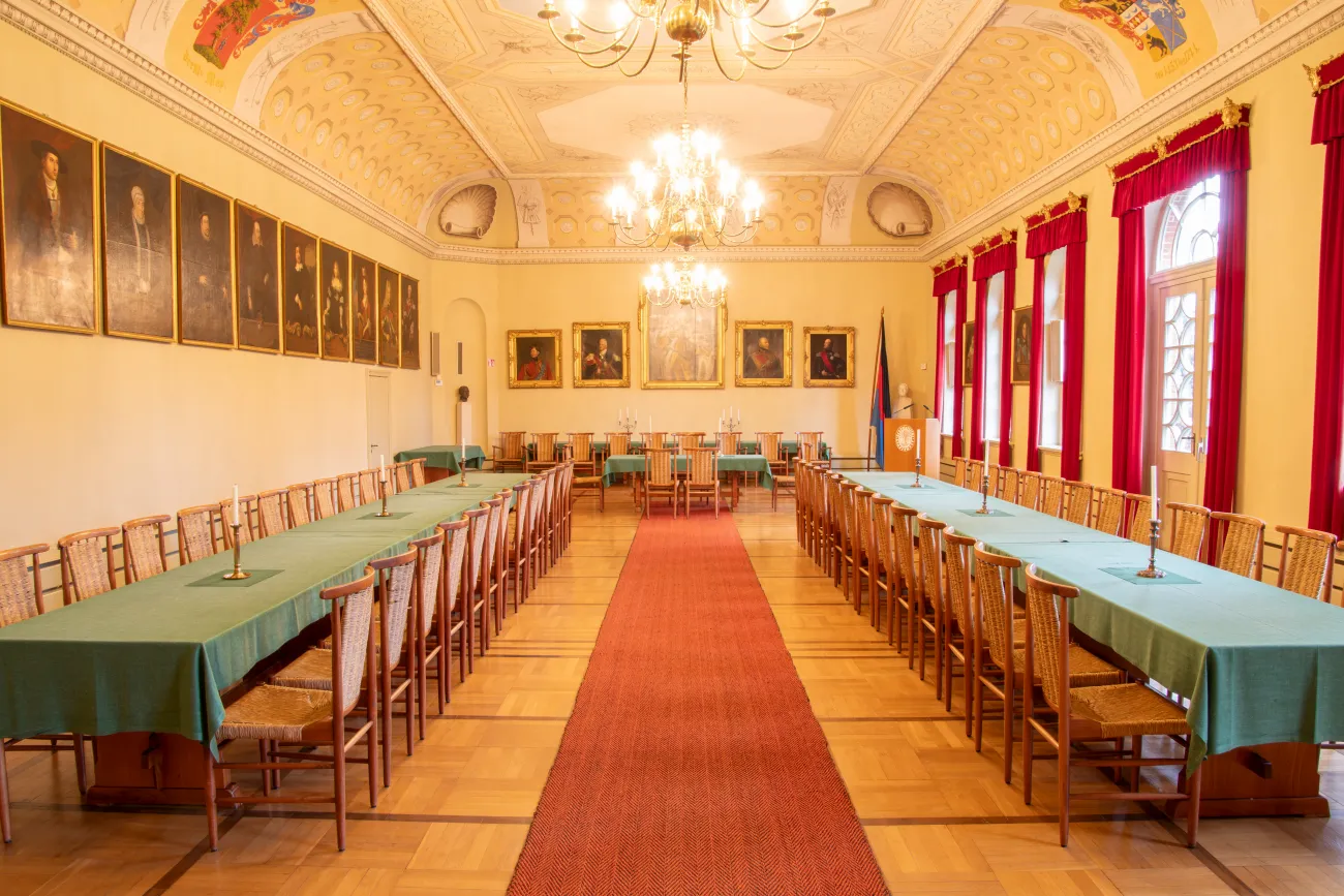 Blick in den Ständesaal