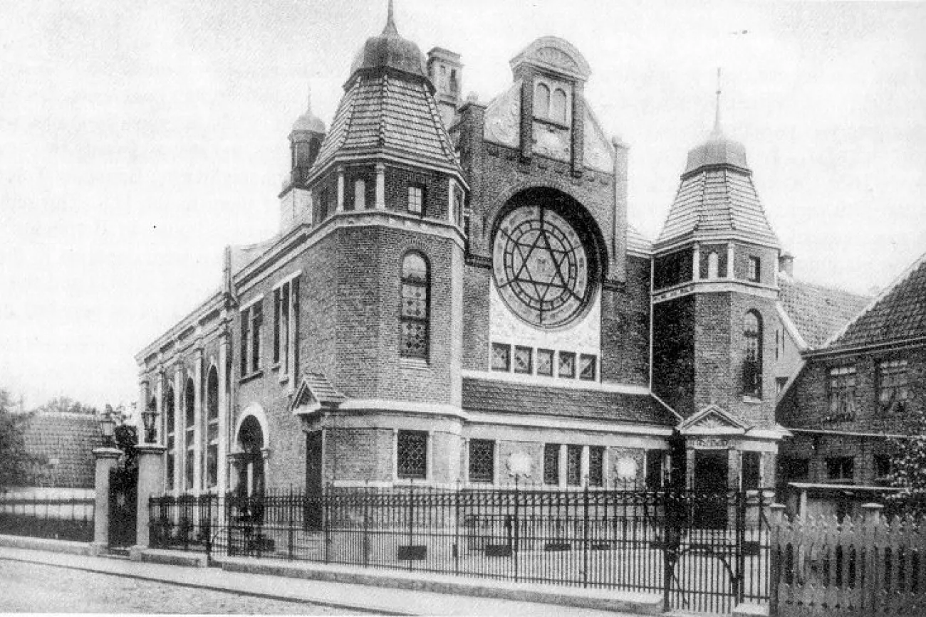 Die Synagoge von emden