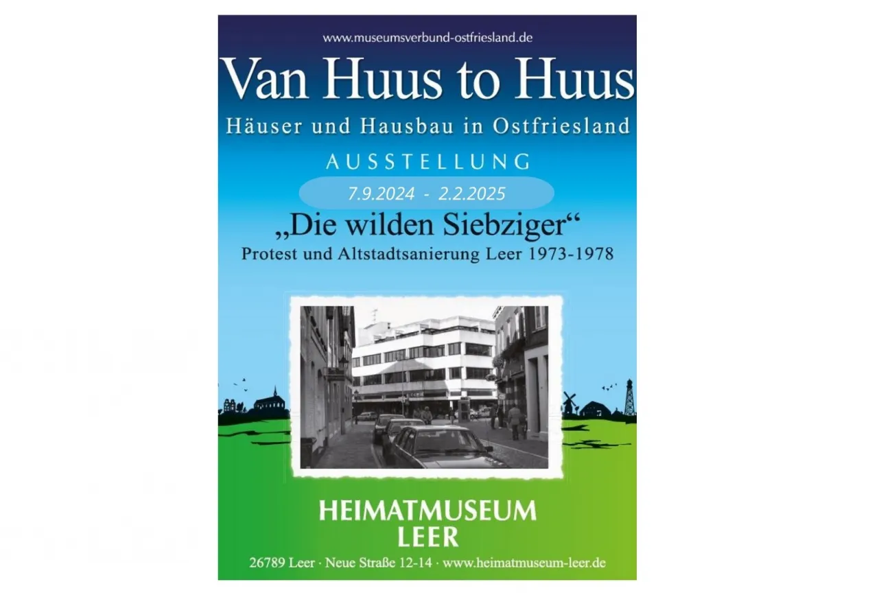 Hauptbild der Veranstaltung Die wilden Siebziger - Protest und Altstadtsanierung Leer 1973-1978