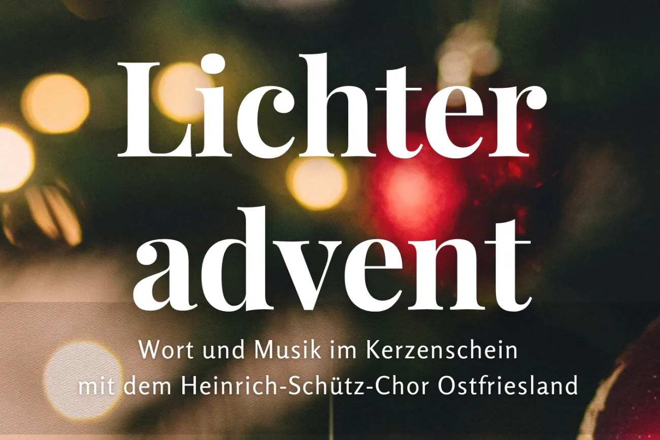 Einladung Lichteradvent Leer