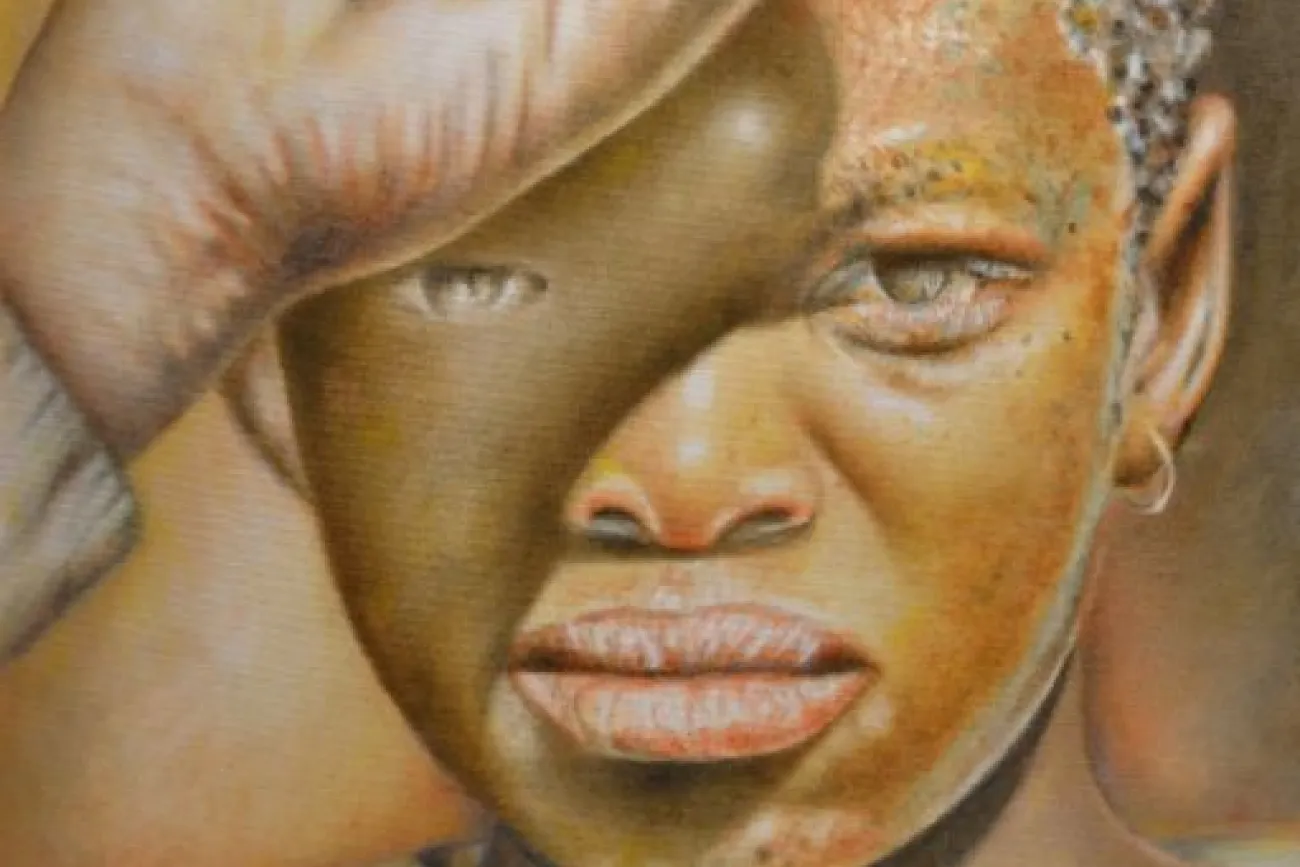 Ghanzi (Zeichnung von Rudi Opper)