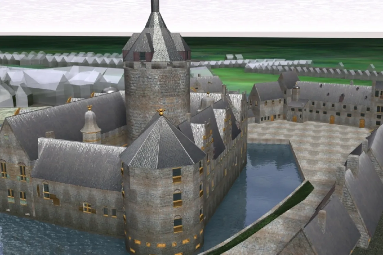 Leben auf einer Burg