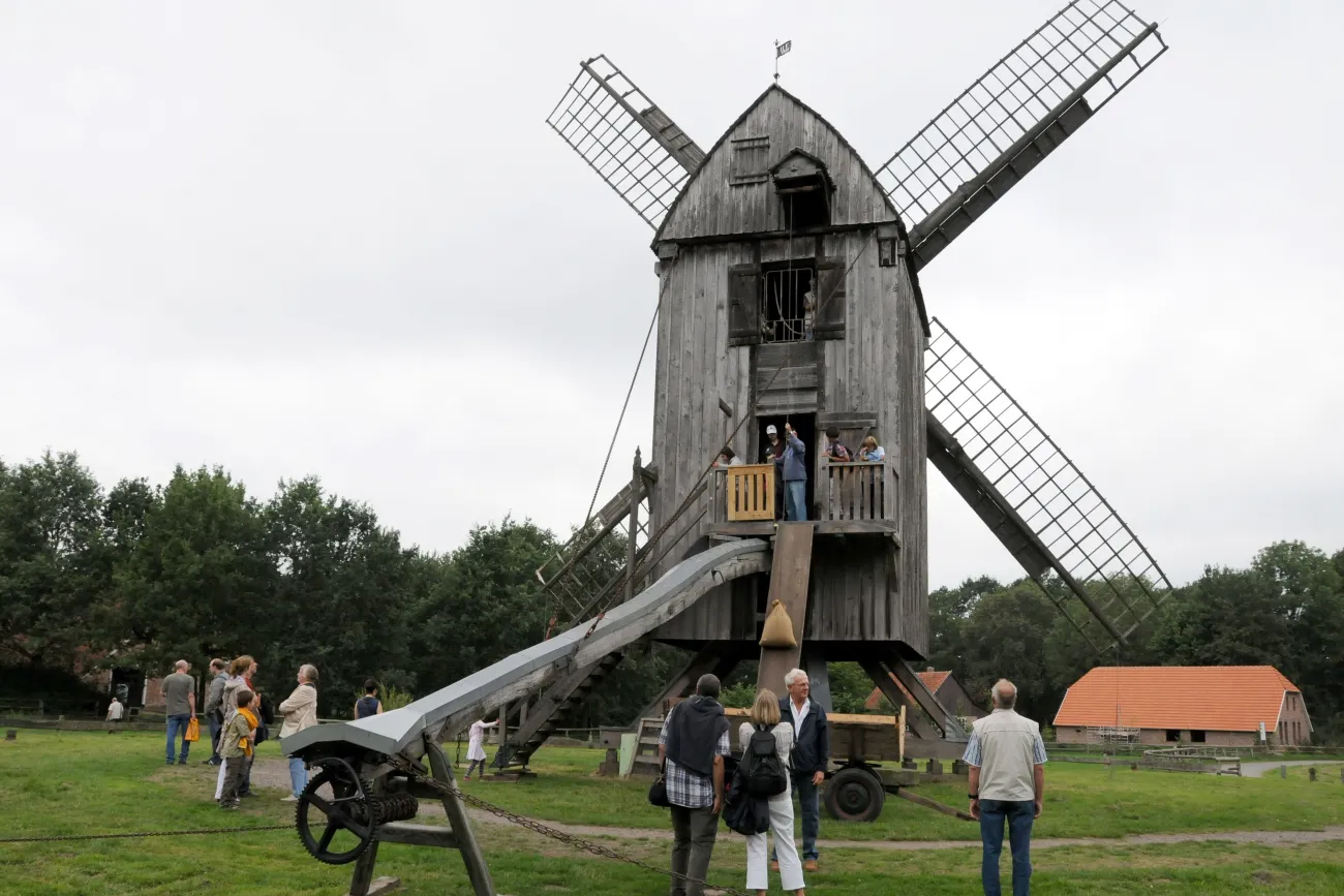 Bockwindmühle im Museumsdorf Cloppenburg