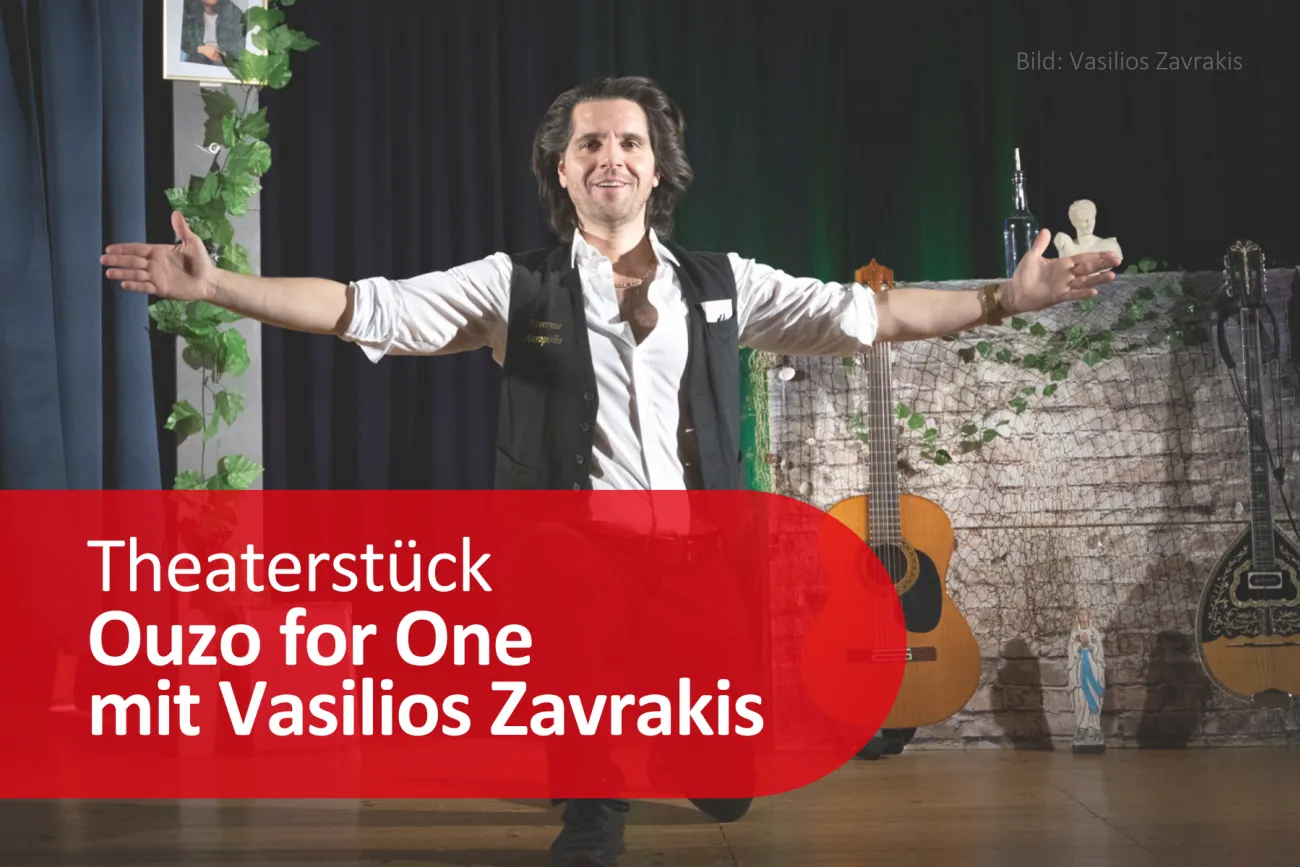 Ouzo for One mit Vasilios Zavrakis