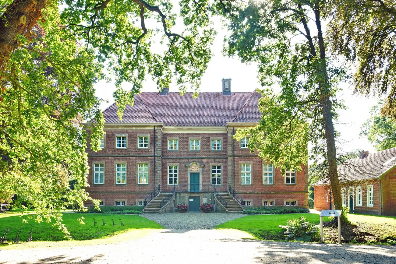 Das Herrenhaus Gut Altenkamp. 