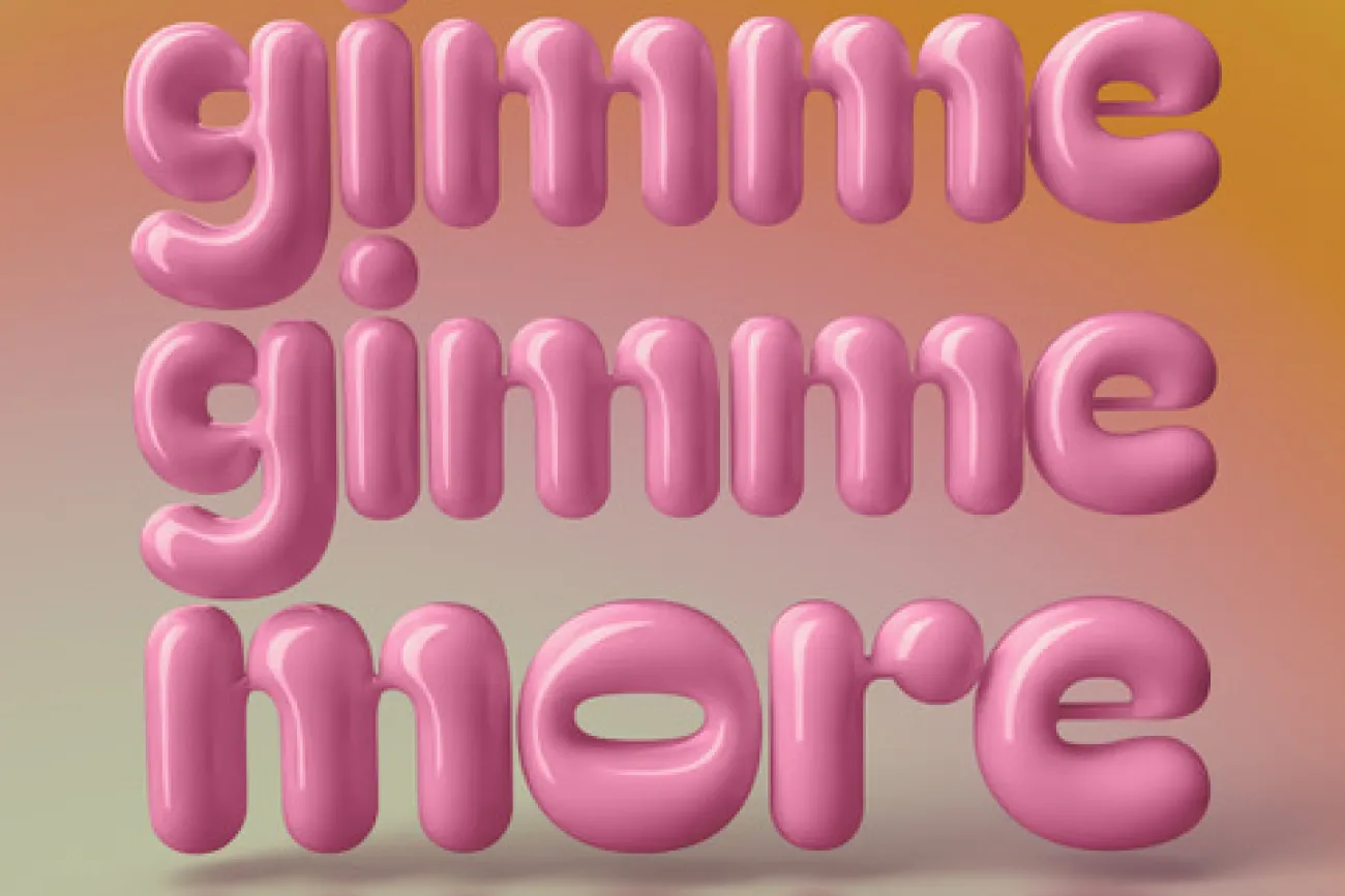 gimme, gimme more – SAMMELMUT VON 1912 BIS MORGEN