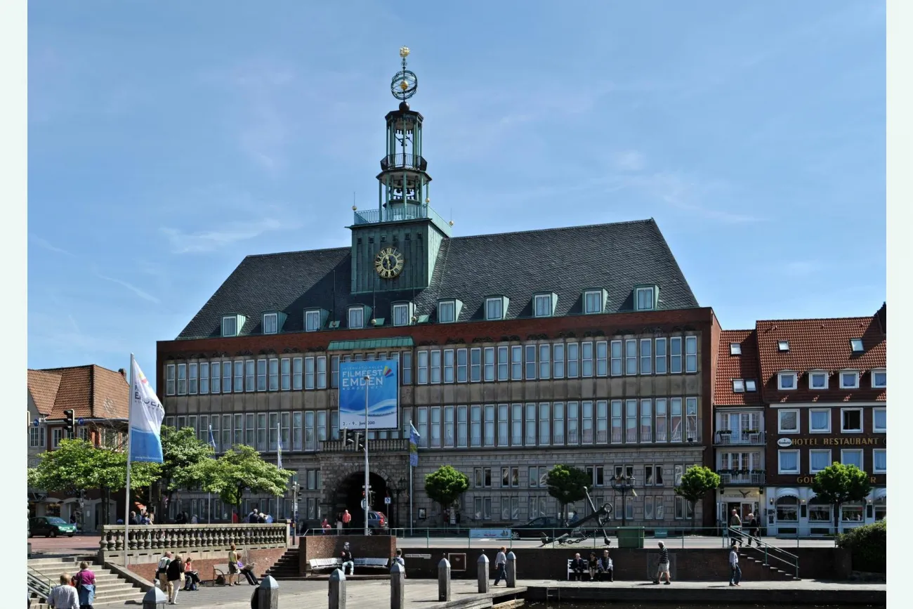 Das Rathaus der Stadt Emden