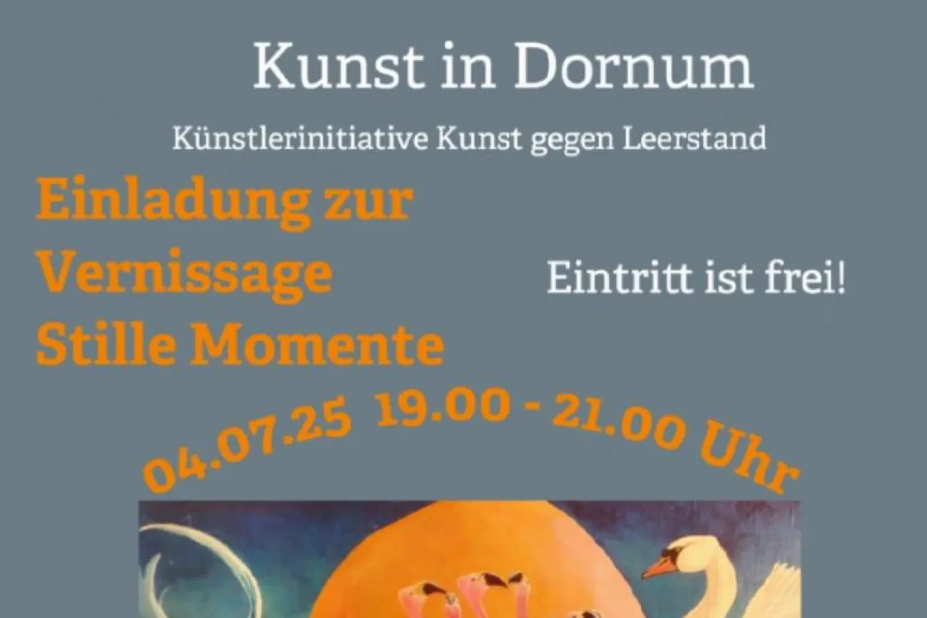Plakat Kunst in Dornum
