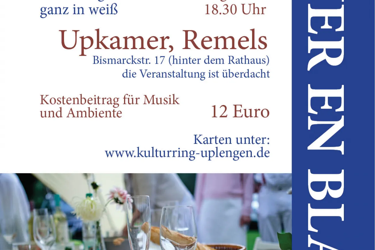 Abendessen mit Begleitmusik