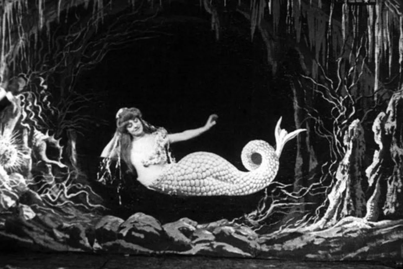 Georges Méliès, The Mermaid, 1904. Stummer Trickfilm