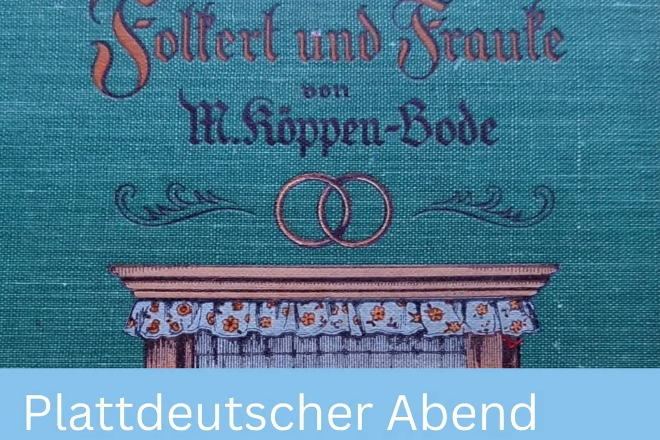 Plakat Plattdeutscher Abend