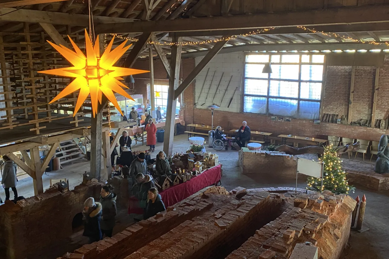 Der Weihnachtszauber in der Ziegelei Midlum