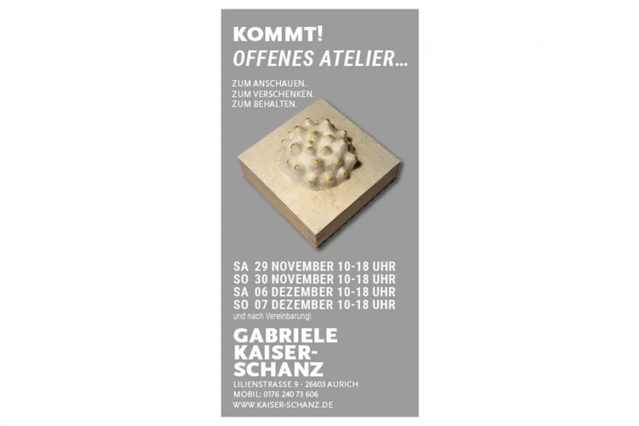 Plakat Offenes Atelier