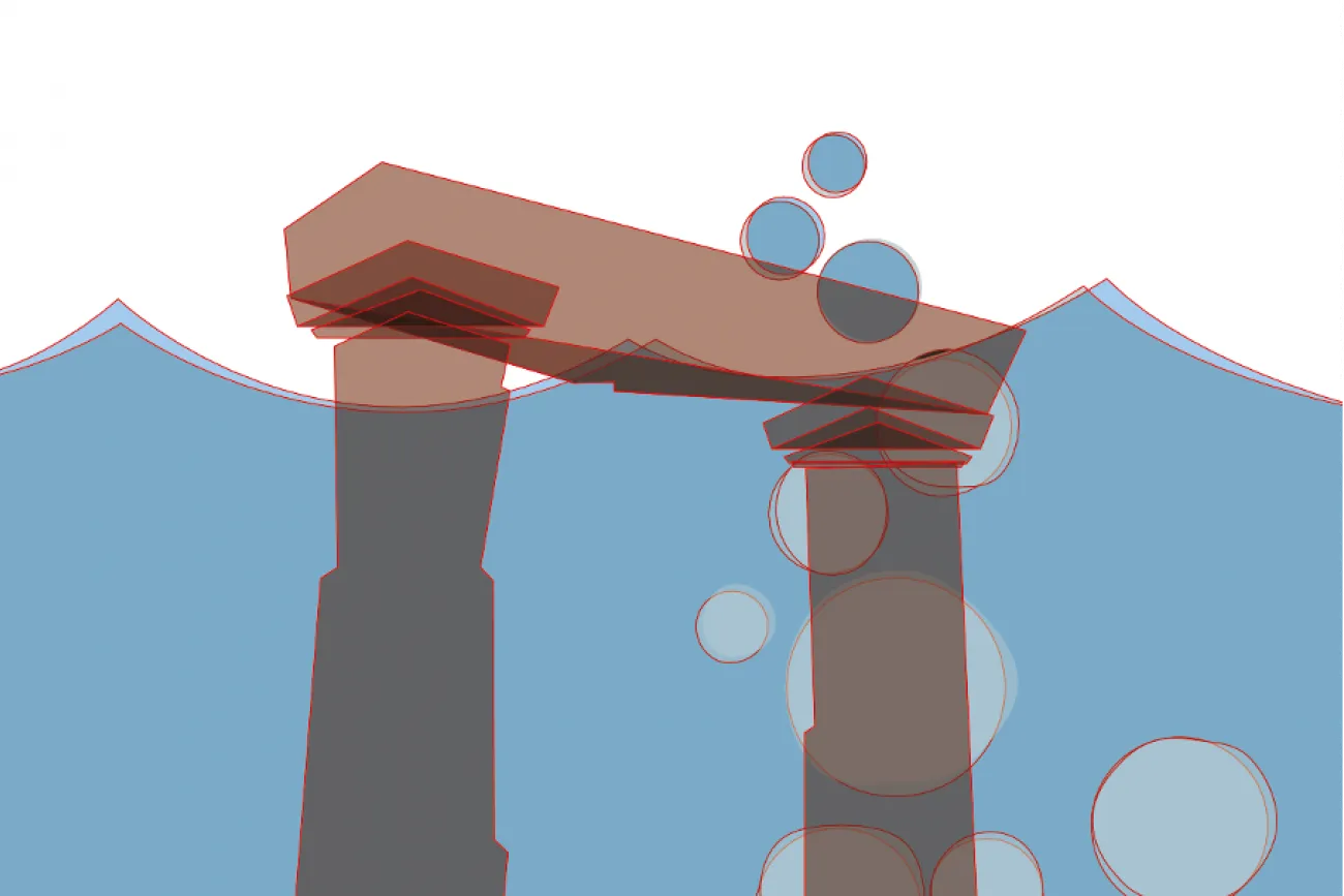 Atlantis, Luftschloss-Quartett